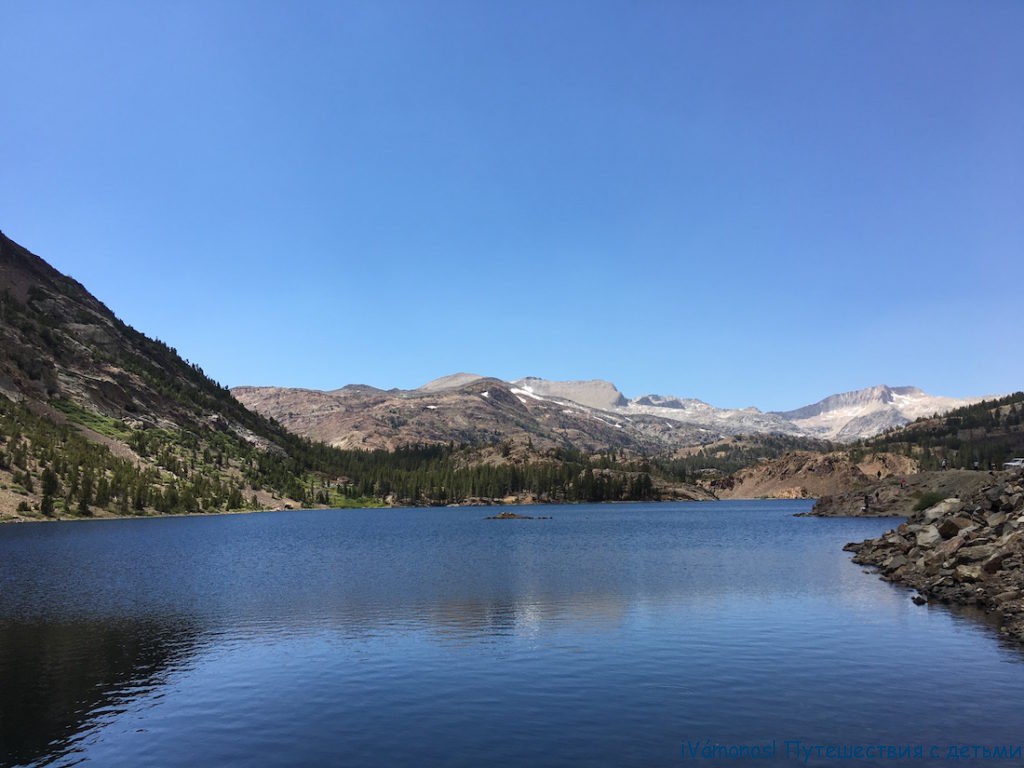 Озеро Тенайя (Tenaya lake), парк Йосемити, Тайога-роуд