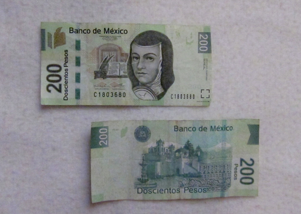Мексиканские песо в доллары. Мексиканское песо банкноты 200. Валюта Мексики песо. Национальная валюта Мексики. Купюры Мексики 200.